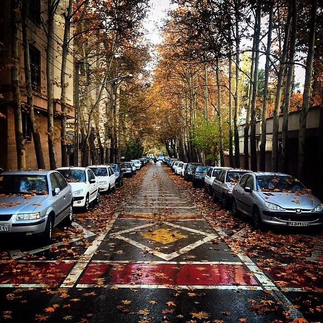 Fall in Tehran, tehran capital of iran